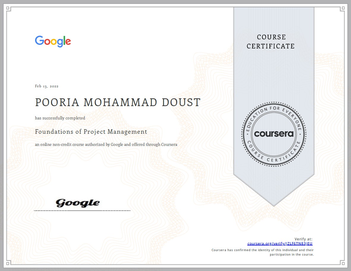 Certificate 2